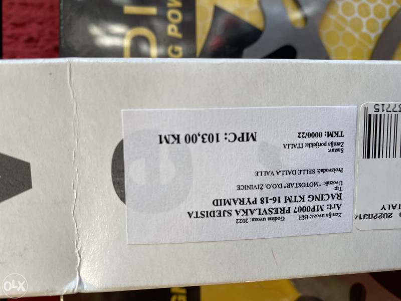 Presvlaka Sjedista KTM 250 300 TPI 125 450 Protuklizna