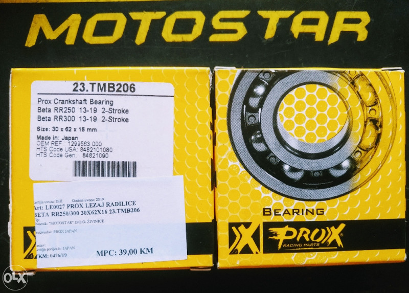 Prox lezaj radilice Beta RR 250 300 Xtrainer Lezaja