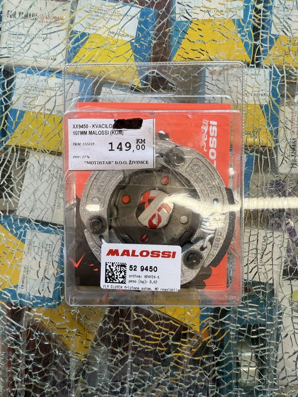 Malossi Kvacilo Lamela 107mm skuter FLY