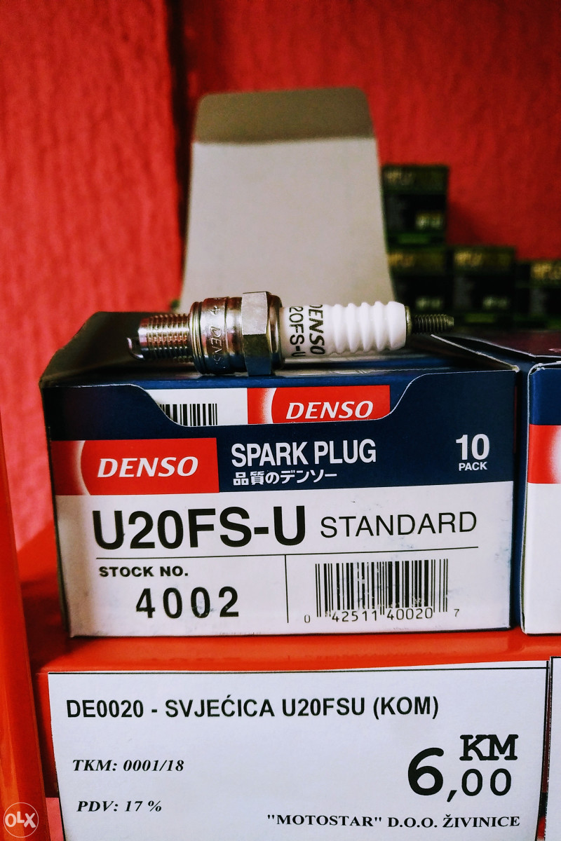 Svjecica Denso U20FS-U NGK C6HSA C6HS