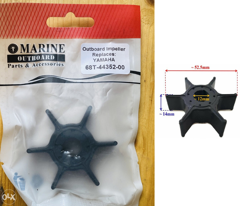 Imepeler Yamaha Johnson Mercury Mariner Honda Impeleri