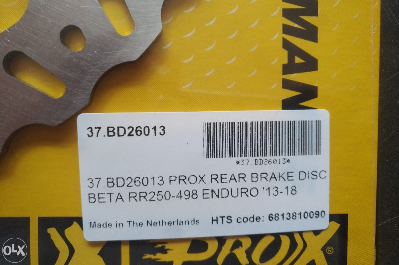 Beta 250 RR 300RR Zadnji Disk Prox