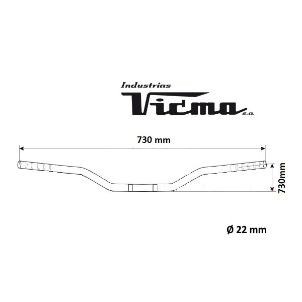 CROSS VOLAN VICMA ALU 22.2X810 Naked