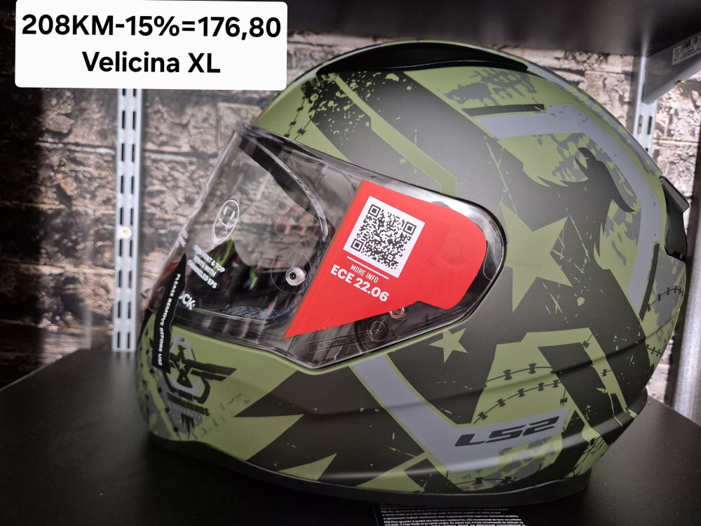 KACIGA LS2 -20% -15% KACIGE ENDURO CROSS ATV SPORT Cijene na SLIK