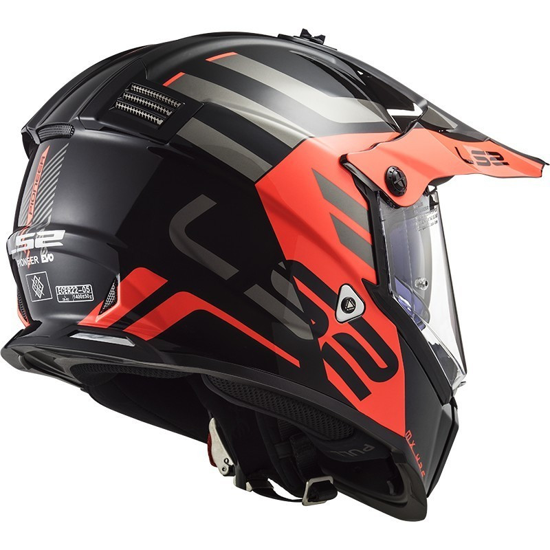 KACIGA LS2 VIZIR NAOCALE PIONEER AKCIJA ATV CROSS QUAD ADV
