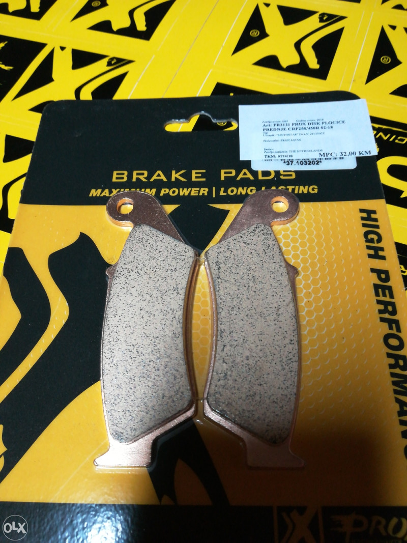 Disk Plocice CRF 250 450R KX 250F 450F YZ 450F WR450F RMZ