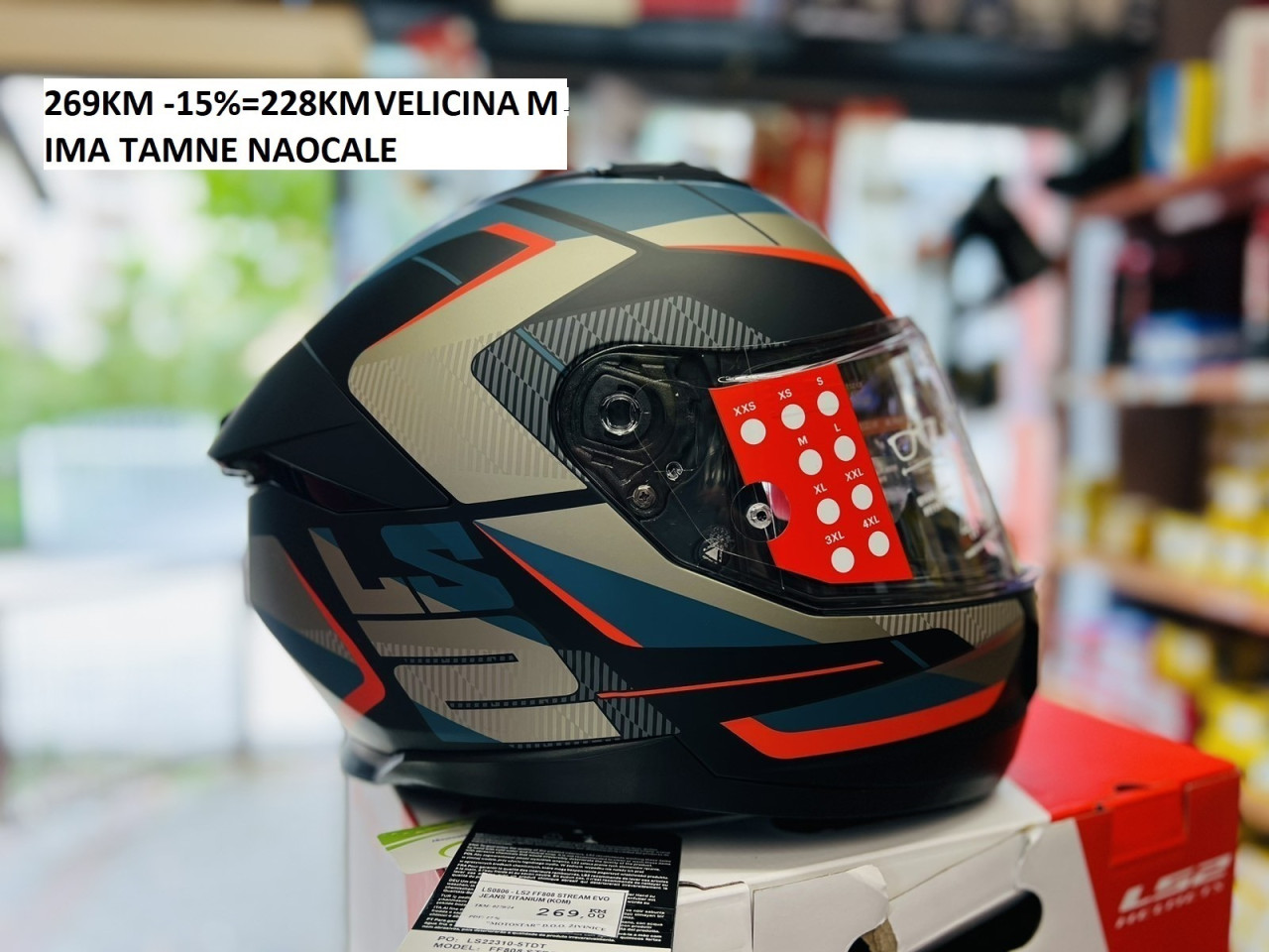 KACIGA LS2 -20% -15% KACIGE ENDURO CROSS ATV SPORT Cijene na SLIK