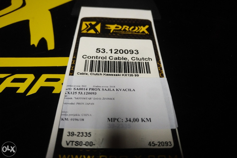 Prox Japan Sajle Kvacila Sajla cross enduro
