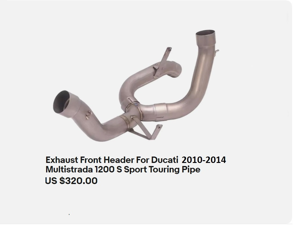 Grane Ducati Multistrada 1200 10-14 Bez kataizatora Grana auspuh