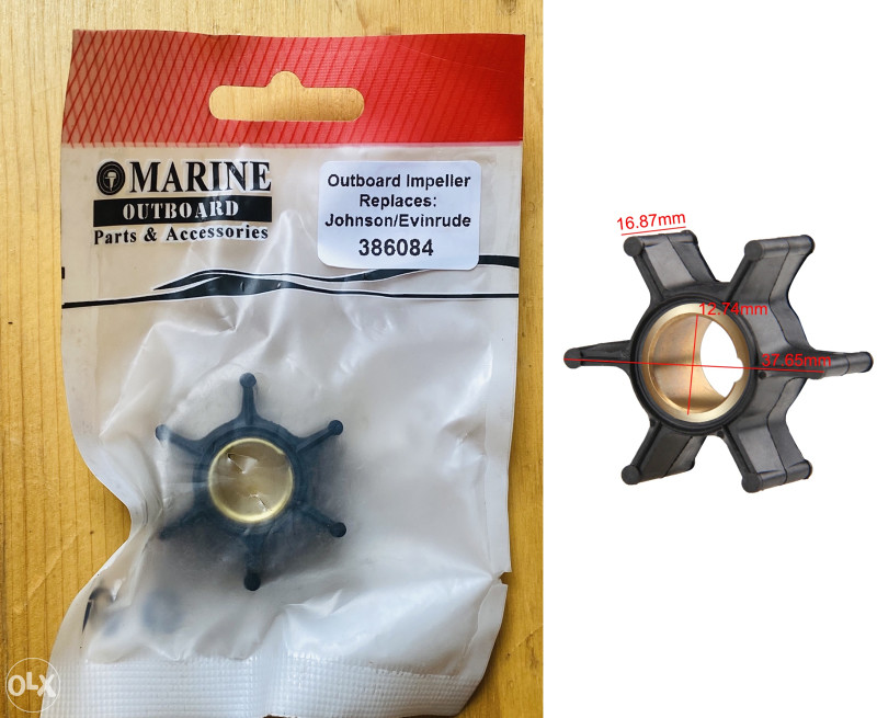 Imepeler Yamaha Johnson Mercury Mariner Honda Impeleri