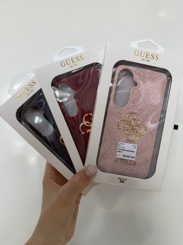 GUESS Maskice za iPhone i Samsung modele ( 17 pro max s26 ultra)