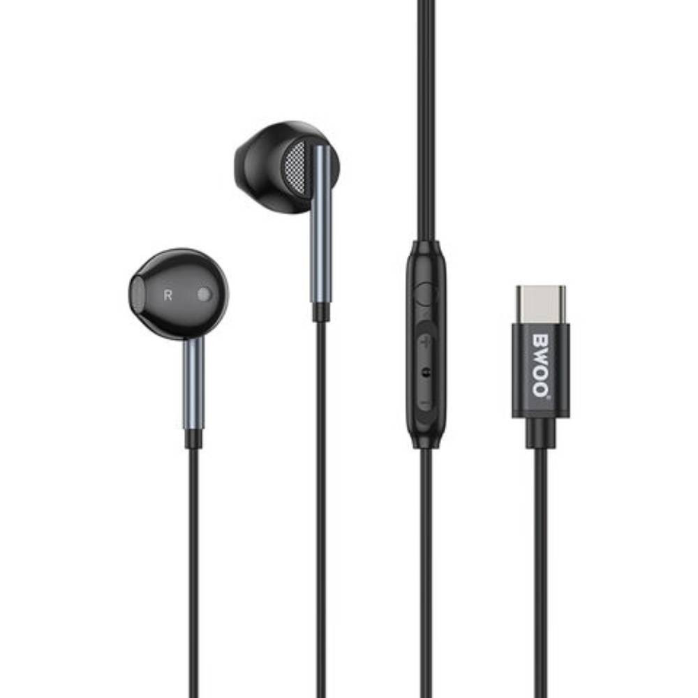 SLUŠALICE APOLLO A2 TYPE-C CRNE BIJELE