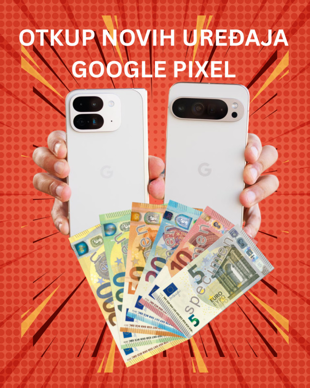 KUPUJEM TELEFONE OTKUP TELEFONA GOOGLE PIXEL 7 8 9 10 PRO XL FOLD