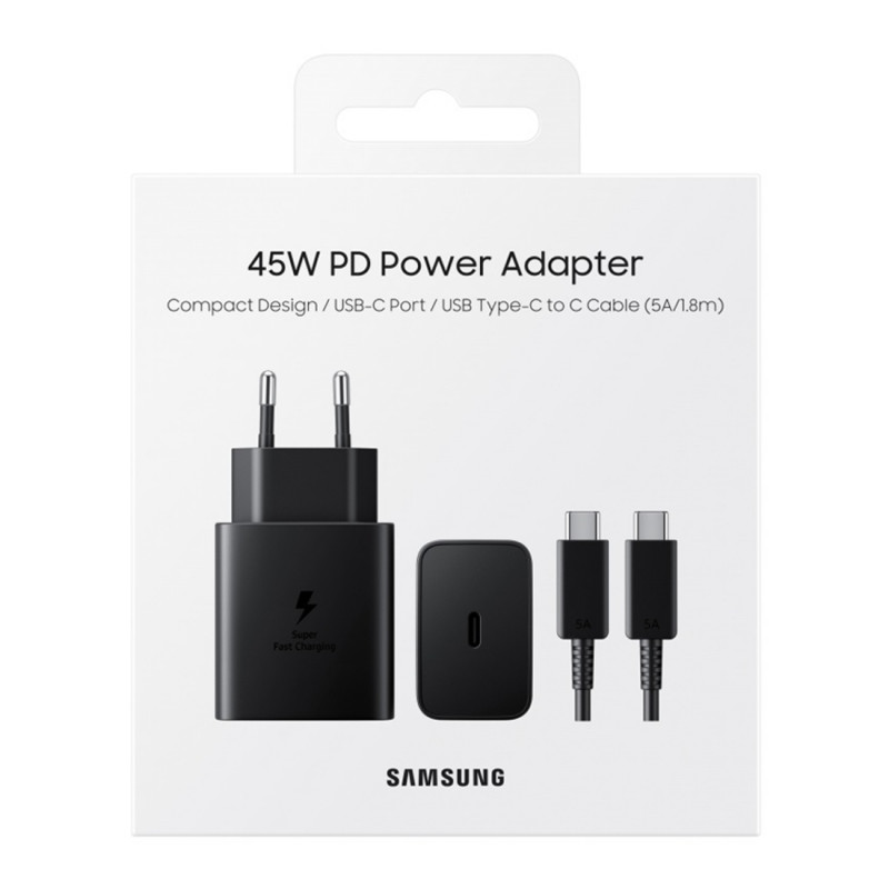 Samsung Punjač Super Fast 45W CRNI ORIGINAL