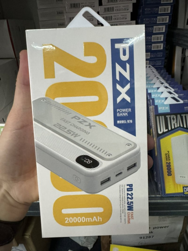 PZX Eksterna baterija, eksterni punjač 20.000mAh SUPER FAST