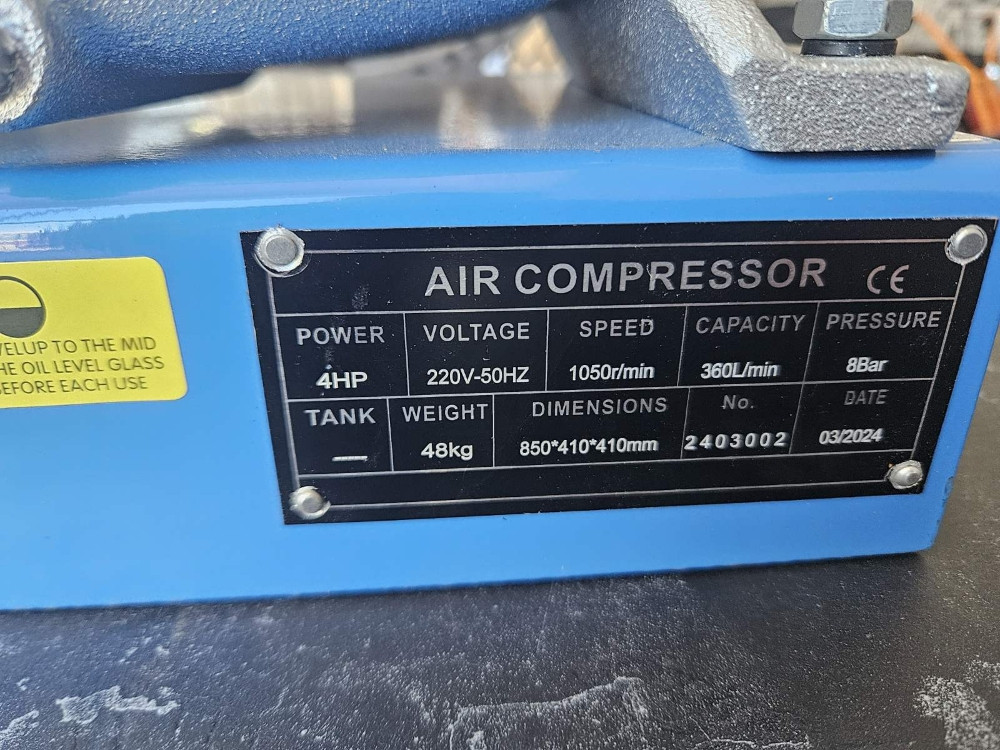 KOMPLET GLAVA I MOTOR ZA KOMPRESOR 3X65 100 200 300L BOCA