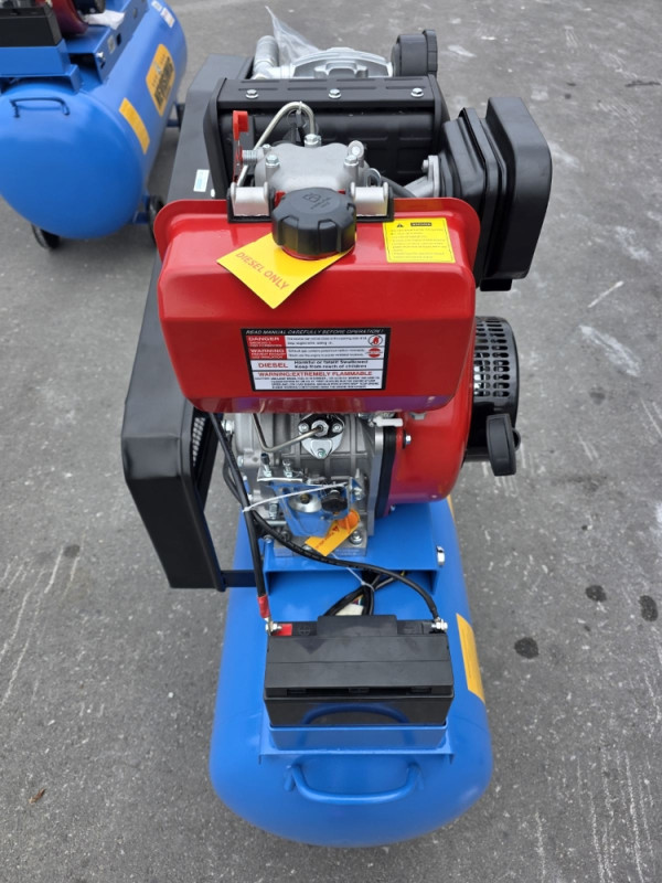 KOMPRESOR DIZEL ELEKTRO START 200l NEWISIMIG GERMANY