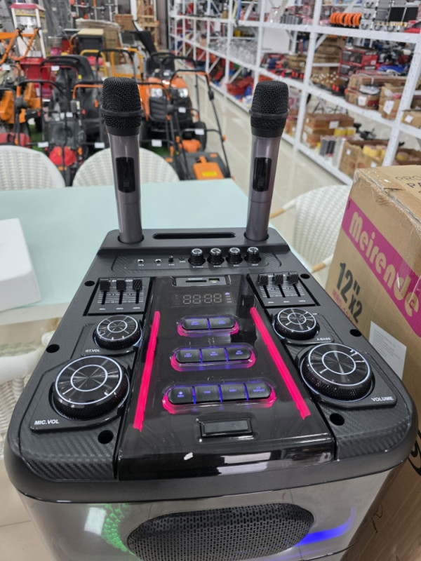 BLUETOOTH ZVUCNIK MEIRENDE MRD-1212K 2 MIKROFONA 2X12INC