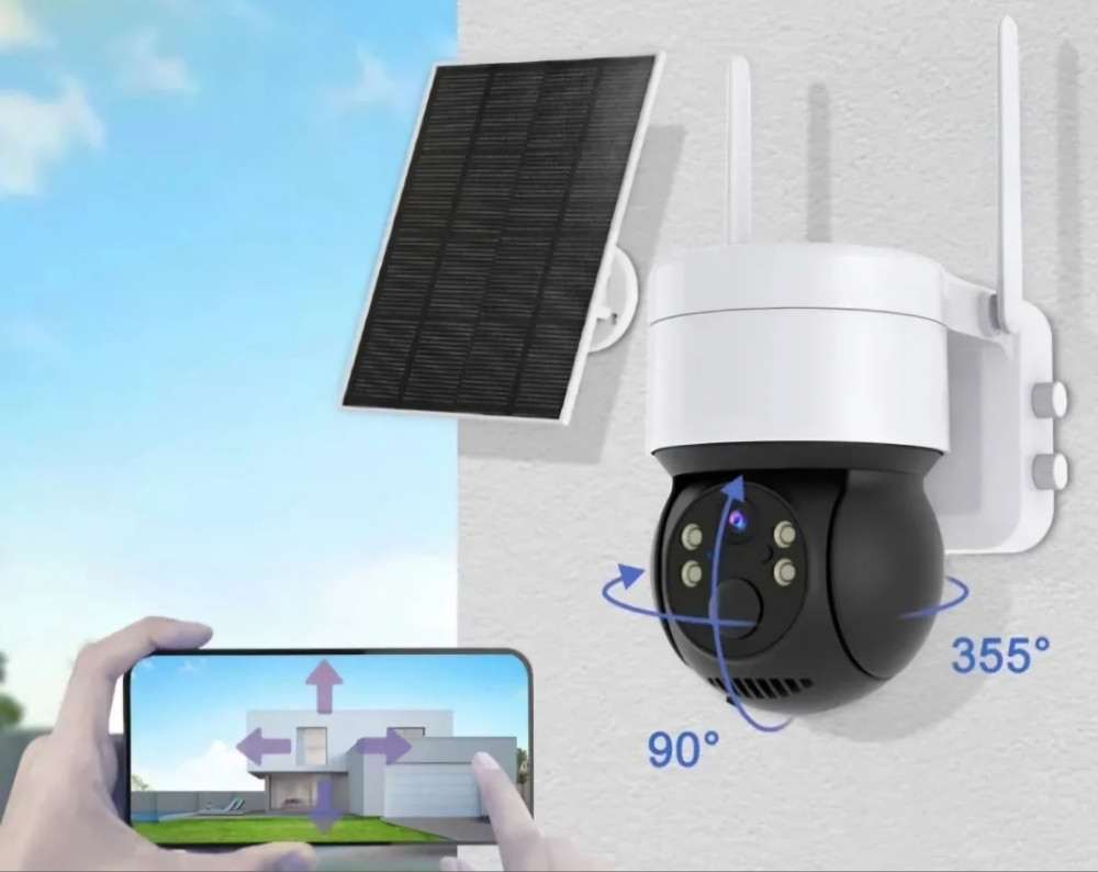 WI FI SOLARNA SIGURNOSNA KAMERA 10MPX ABG Q6