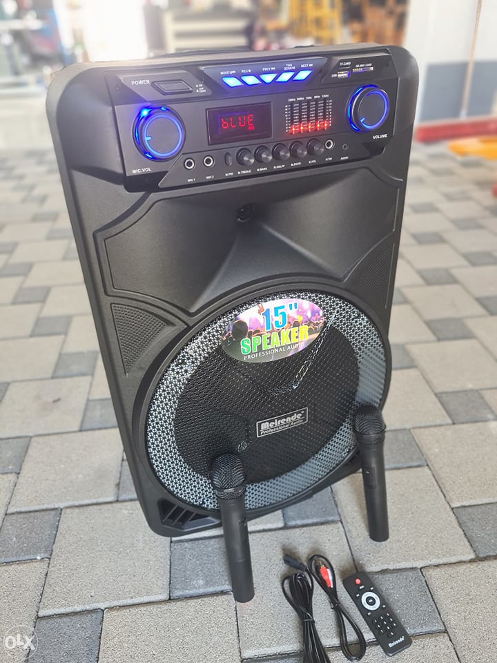 BLUETOOTH ZVUCNIK 2000W MEIRENDE MR108 KARAOKE LED
