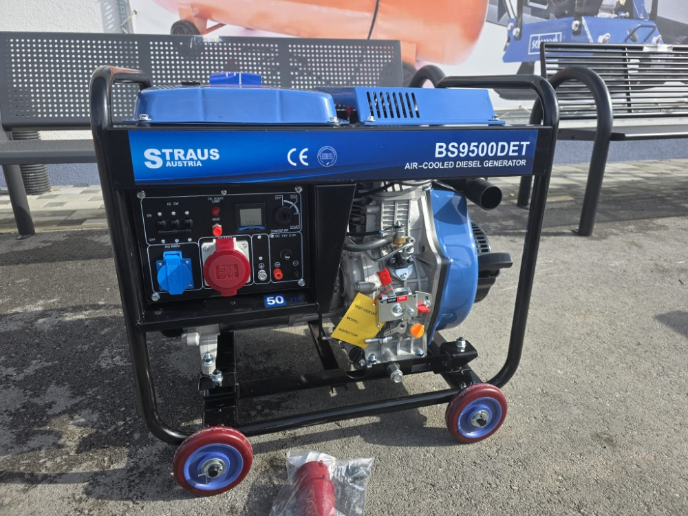 AGREGAT ZA STRUJU 7.5KW TROFAZNI DIZEL STRAUS AUSTRIA