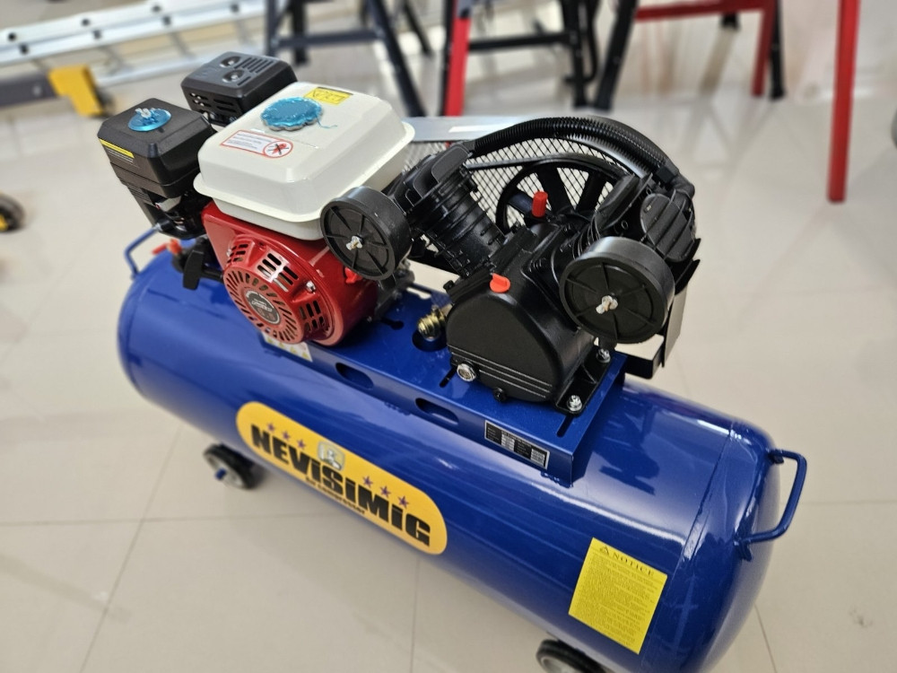KOMPRESOR MOTORNI NA BENZIN 200L 2X64