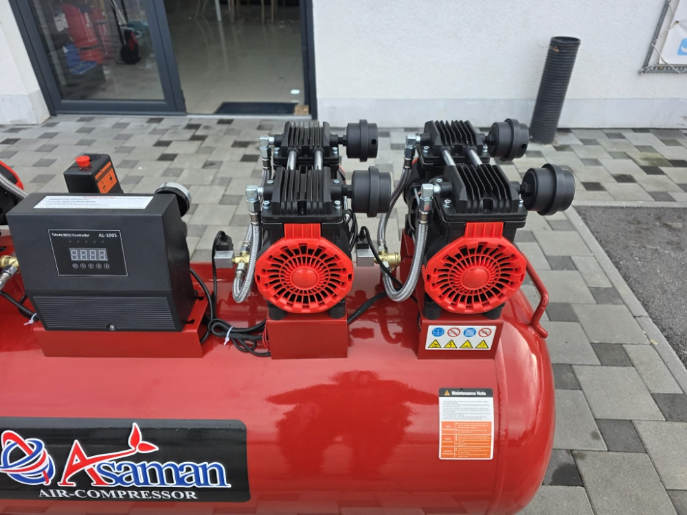 KOMPRESOR ZA ZRAK VAZDUH 300L ASAMAN GERMANY BESUMNI 600L PROTOK