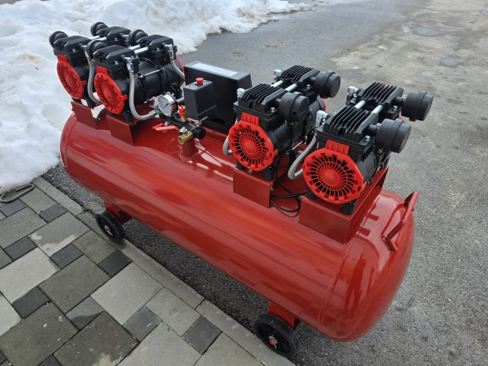 KOMPRESOR ZA ZRAK VAZDUH 300L ASAMAN GERMANY BESUMNI 600L PROTOK