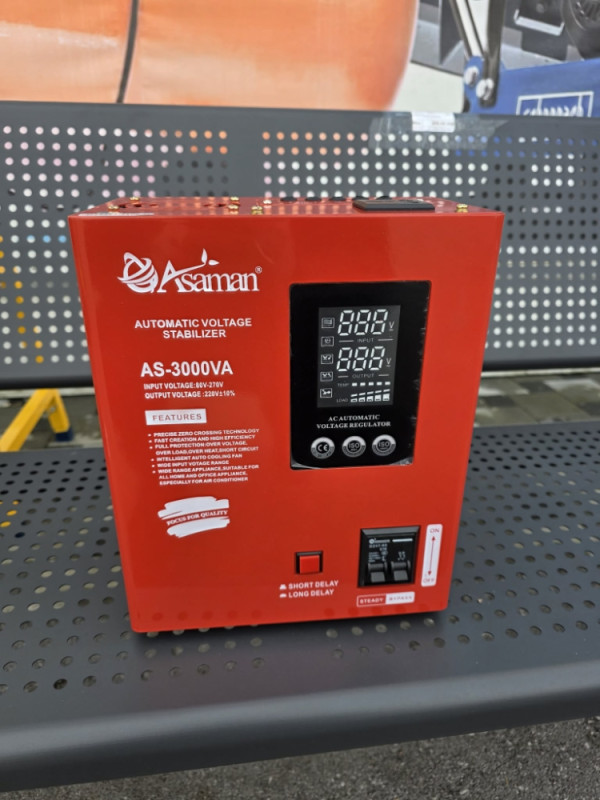 AUTOMATSKI STABILIZATOR STRUJE ASAMAN GERMANY 3000W 3KW 3 KW