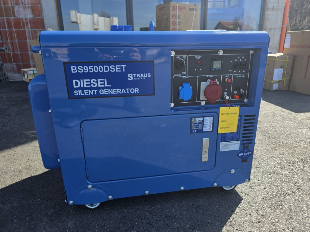 AGREGAT ZA STRUJU DIZEL STRAUS AUSTRIA 7.5KW 220/380V