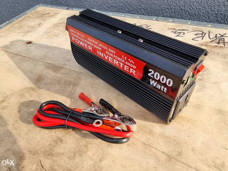 INVERTER PRETVARAC STRUJE 2000W 12/220V STRAUS AUSTRIA