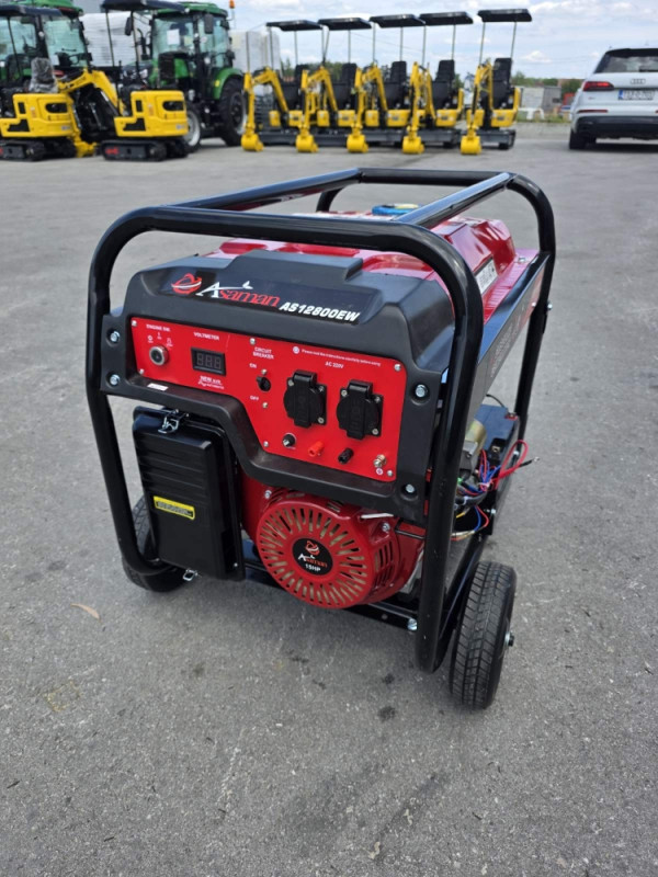 AGREGAT ZA STRUJU ASAMAN SA REGULATOROM NAPONA 5.5KW MONOFAZNI
