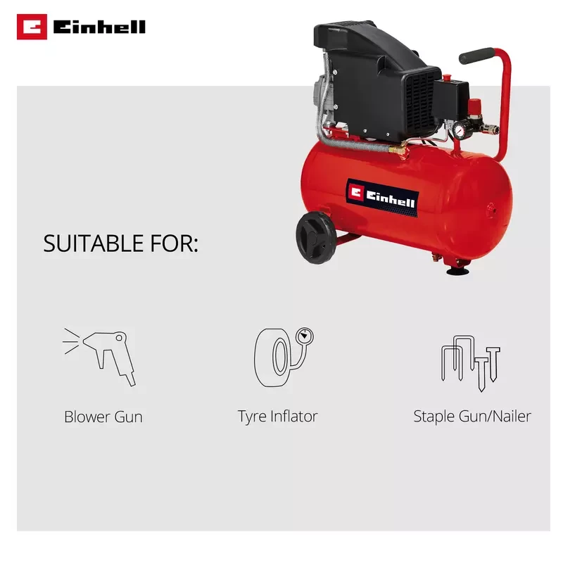 Einhell vazdušni zračni kompresor TC-AC 190/24/8