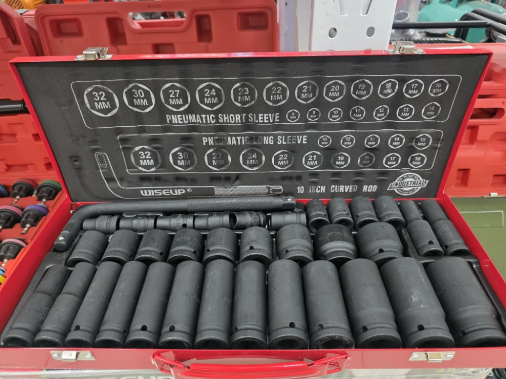 SET ALATA GIDORA GIDORE KOVANE GEDORE WISEUP 35 DIJELOVA OD 10 DO