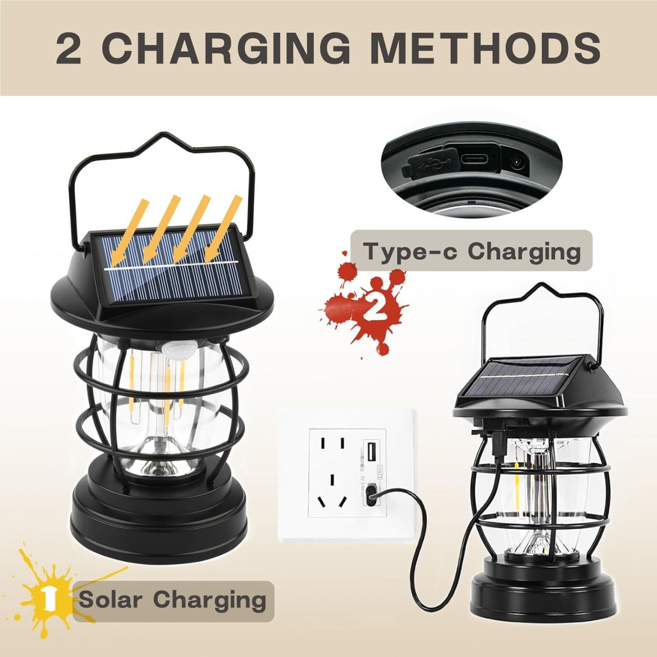 LED SOLARNA LAMPA FENJER