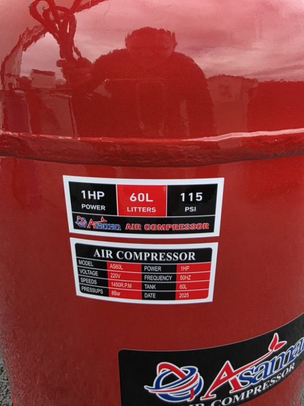 KOMPRESOR ZA ZRAK BESUMNI VERTIKALNI ASAMAN GERMANY 60L