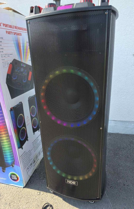 ZVUCNIK BLUETOTH KARAOKE 3000W PROFI 2X12 INC