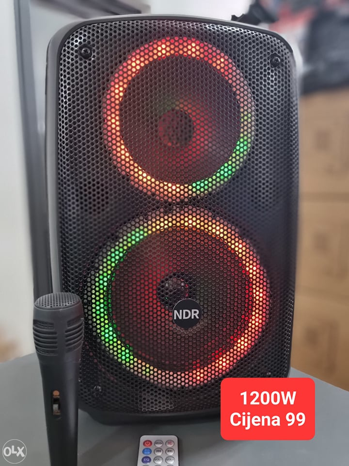 BLUETOOTH ZVUCNIK PROFI 1200W