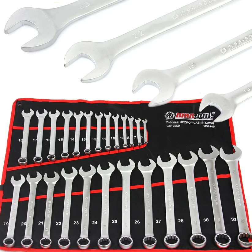 23 dijelni set Viljuškastih Ključeva 6-32 mm