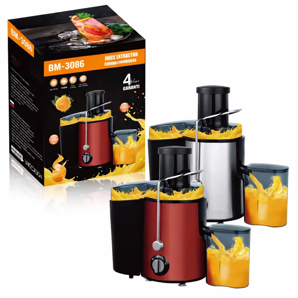 SOKOVNIK APARAT ZA CIJEDJENJE VOCA 1200W BM-3086