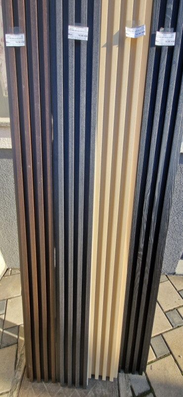 DEKORATIVNI ZIDNI PANELI PANEL UKRASNE LETVICE 290X16 CM