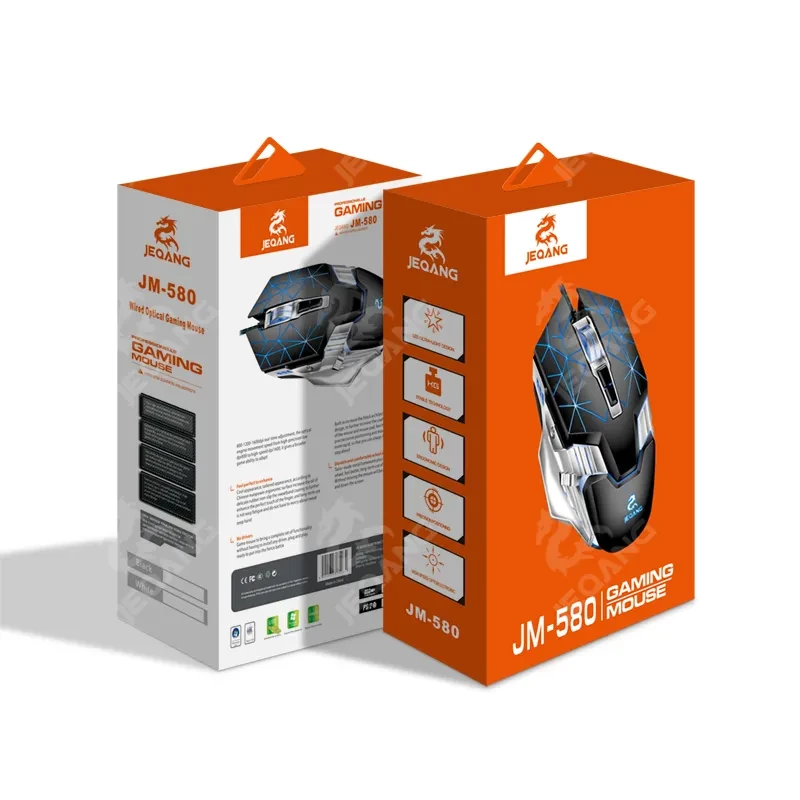 JEQANG- JM-580 7D gaming miš, IC za igre
