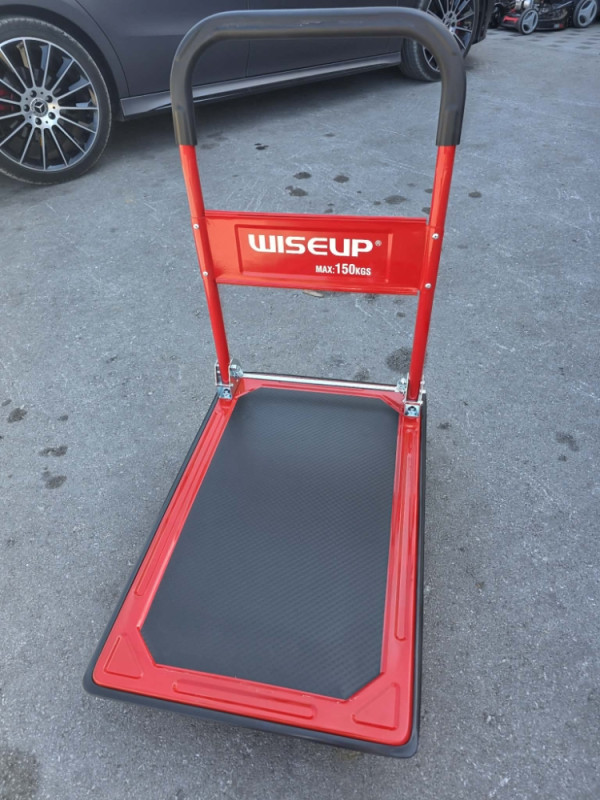 KOLICA ZA PREVOZ PREVLACENJE TERETA PAKETA 150KG 72X46CM WISEUP
