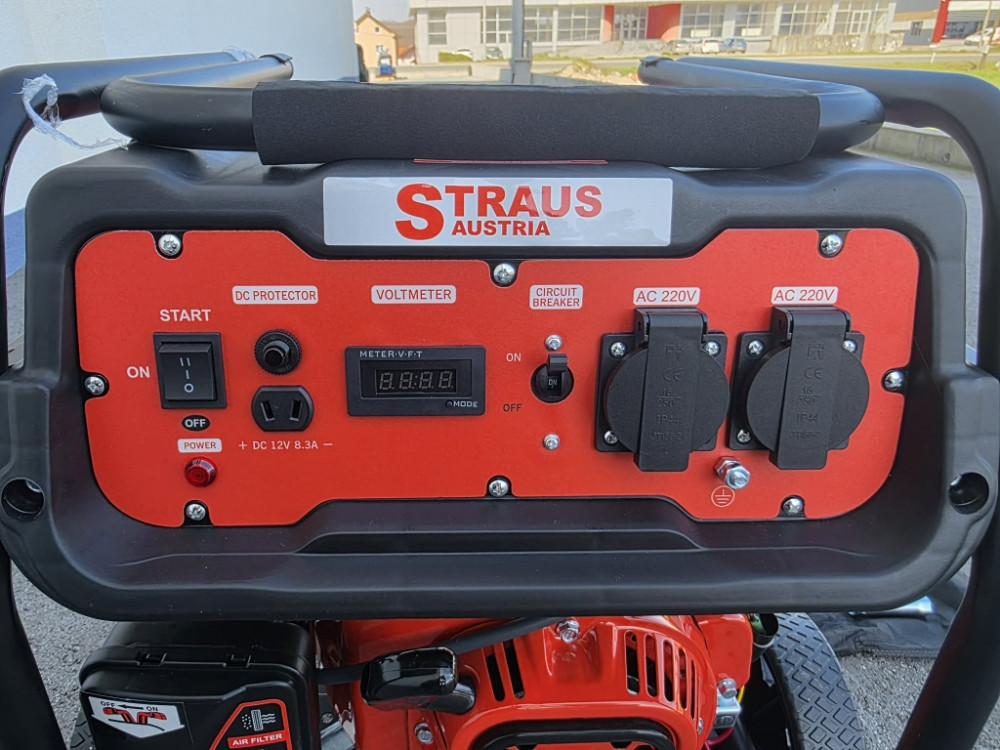 AGREGAT ZA STRUJU SA STABILIZATOROM NAPONA STRAUS AUSTRIA PALJENJ
