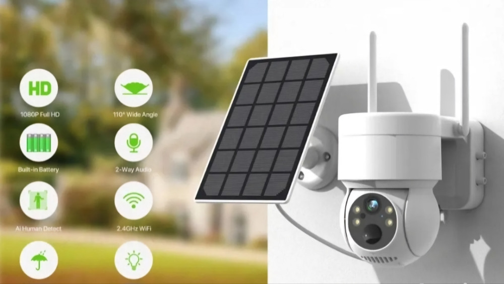 WI FI SOLARNA SIGURNOSNA KAMERA 10MPX ABG Q6