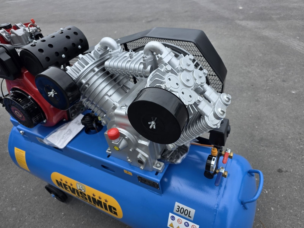 Kompresor dizel 300l elektro start 1050l NEWISIMIG GERMANY
