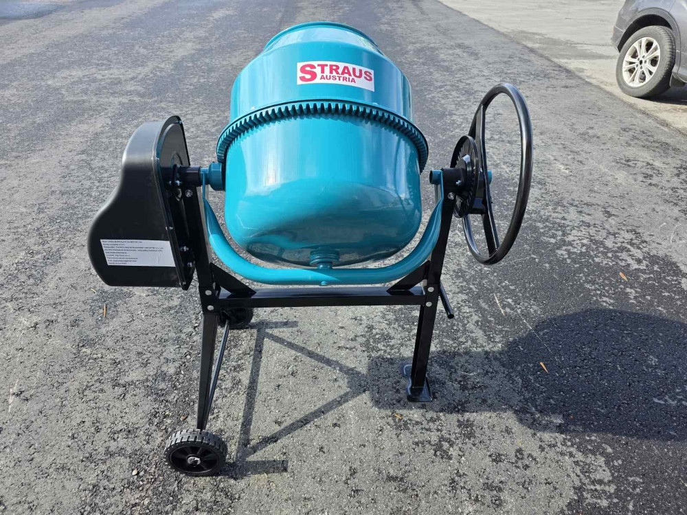 MJESALICA MIXER MIKSER ZA BETON 130L 750W STRAUS AUSTRIA