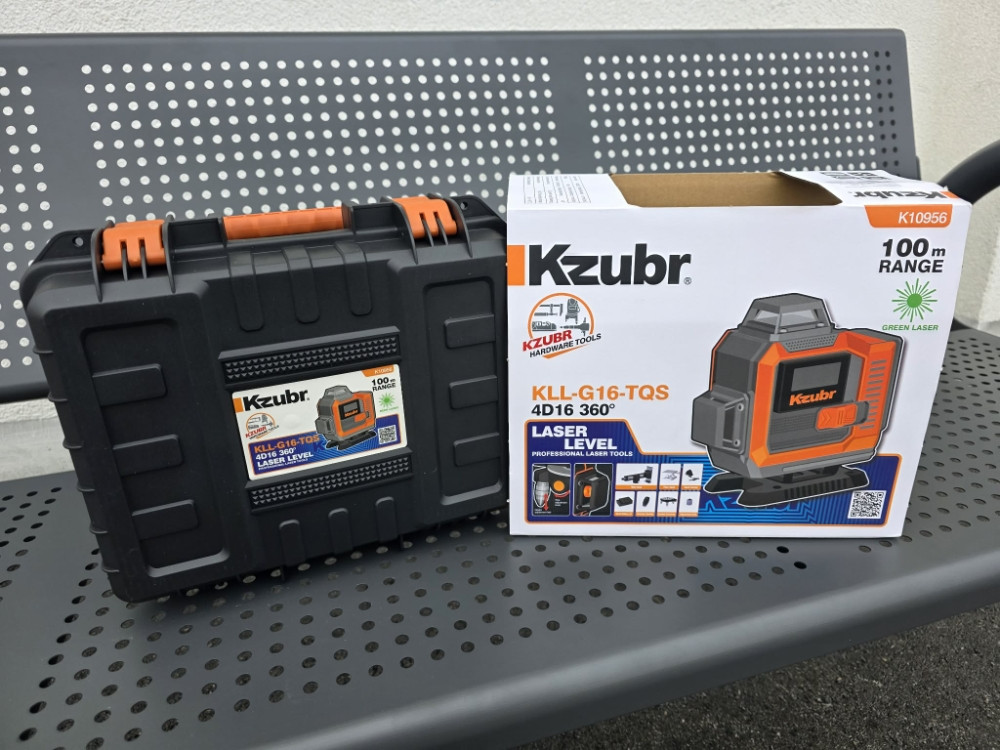 LASERSKI NIVELIR LASER KZUBR PROFI 360 STEPENI 100M 16 LINIJA