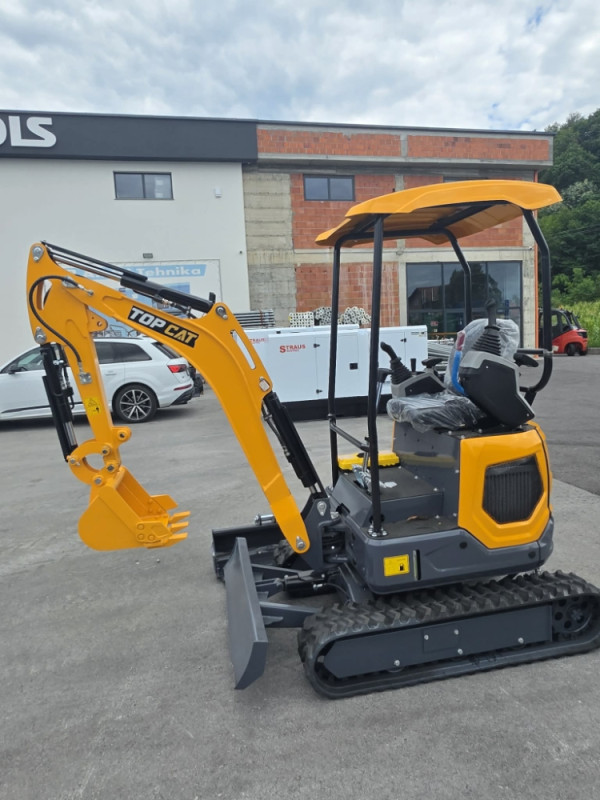 BAGER GUSJENICAR TOP CAT 1800KG 3 KLIPA DIZEL