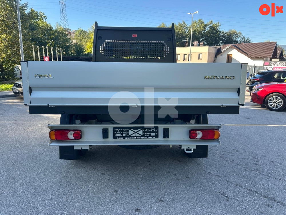 Opel Movano Double Cab Chassis - Putar 1150 kg nos.